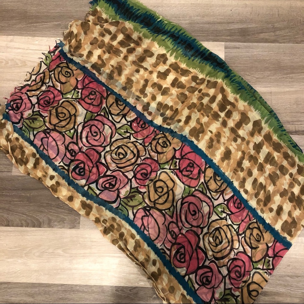 **5 ITEMS FOR $5** Floral Scarf